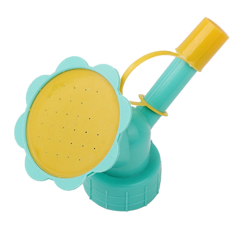 Cabeça de bico de rega de flores, chaleira de rega de jardim, garrafa de bebida pequena em vaso, cabeça de chuveiro, estilo aleatório, 1 peça