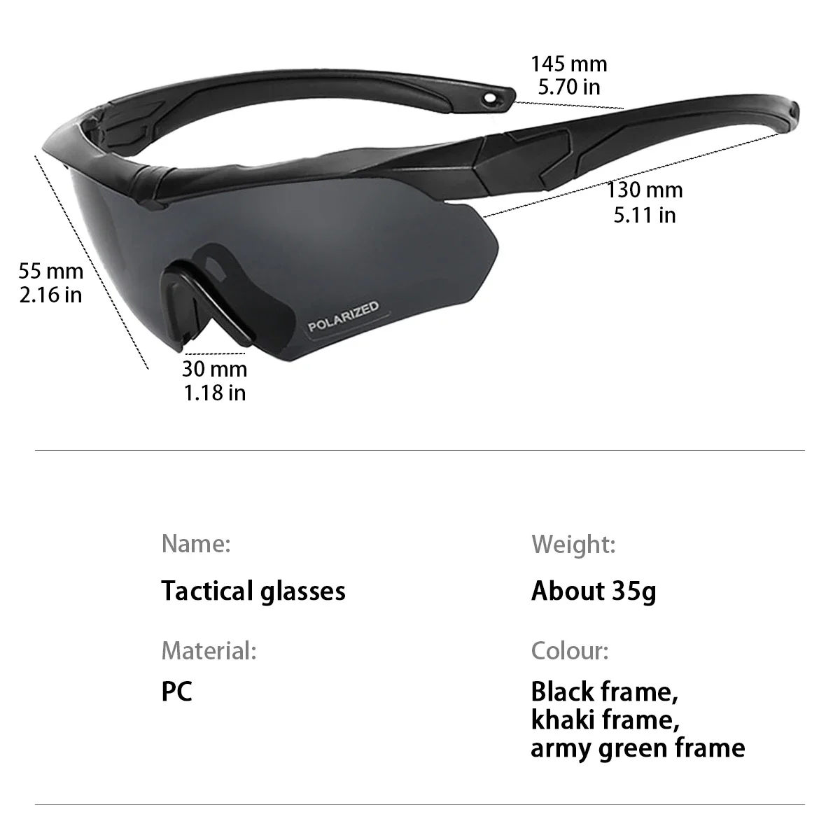 Men Women Army BALLISTIC 3.0 Protection Military Glasses Paintball Shooting Goggles Tactical MTB Cycling Polarized Sunglasses