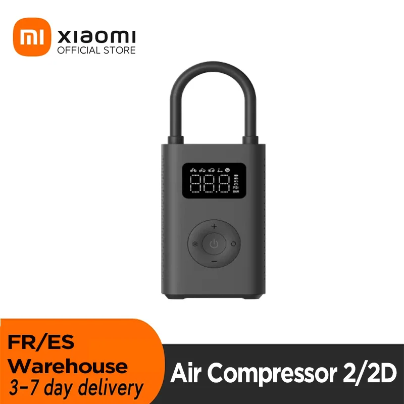 Nuovo 2025 Xiaomi Norma Mijia Pompa di Aria 2/2D 25% Velocità Boost Compressore D'aria Elettrico Portatile Tesoro 150PSI Tipo-C LED Gonfiatore