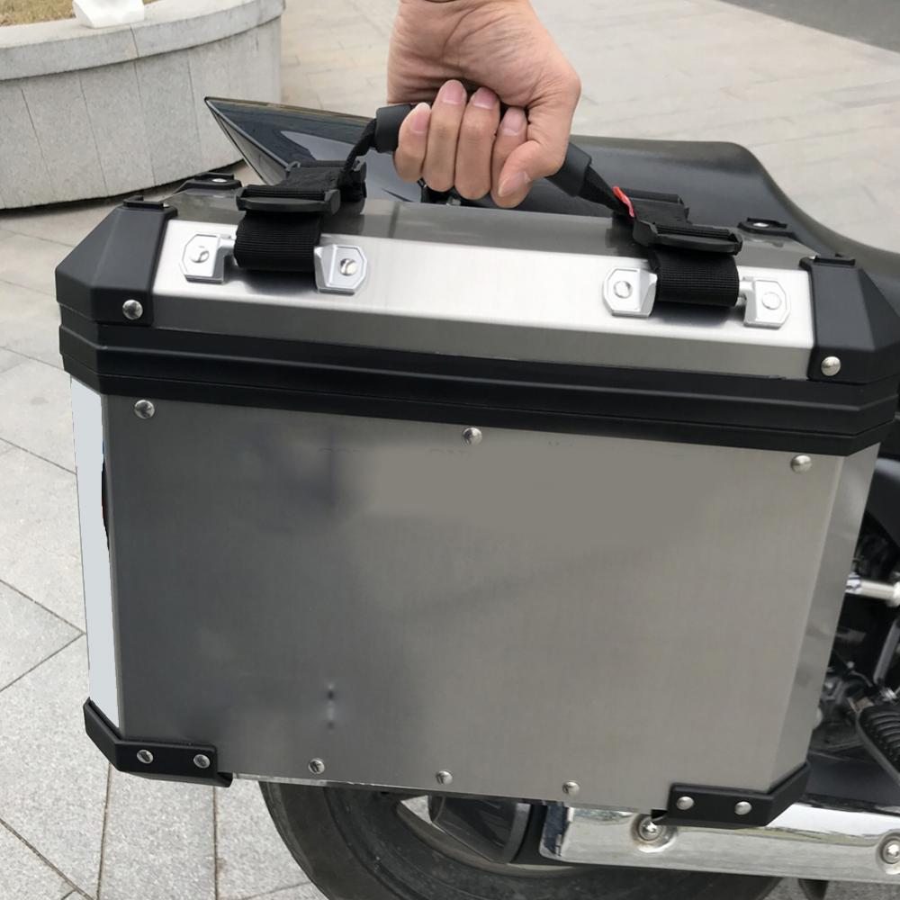 2019 nueva cuerda de mango de caja lateral de aleación de aluminio para correa de equipaje de motocicleta universal cuerda de mango