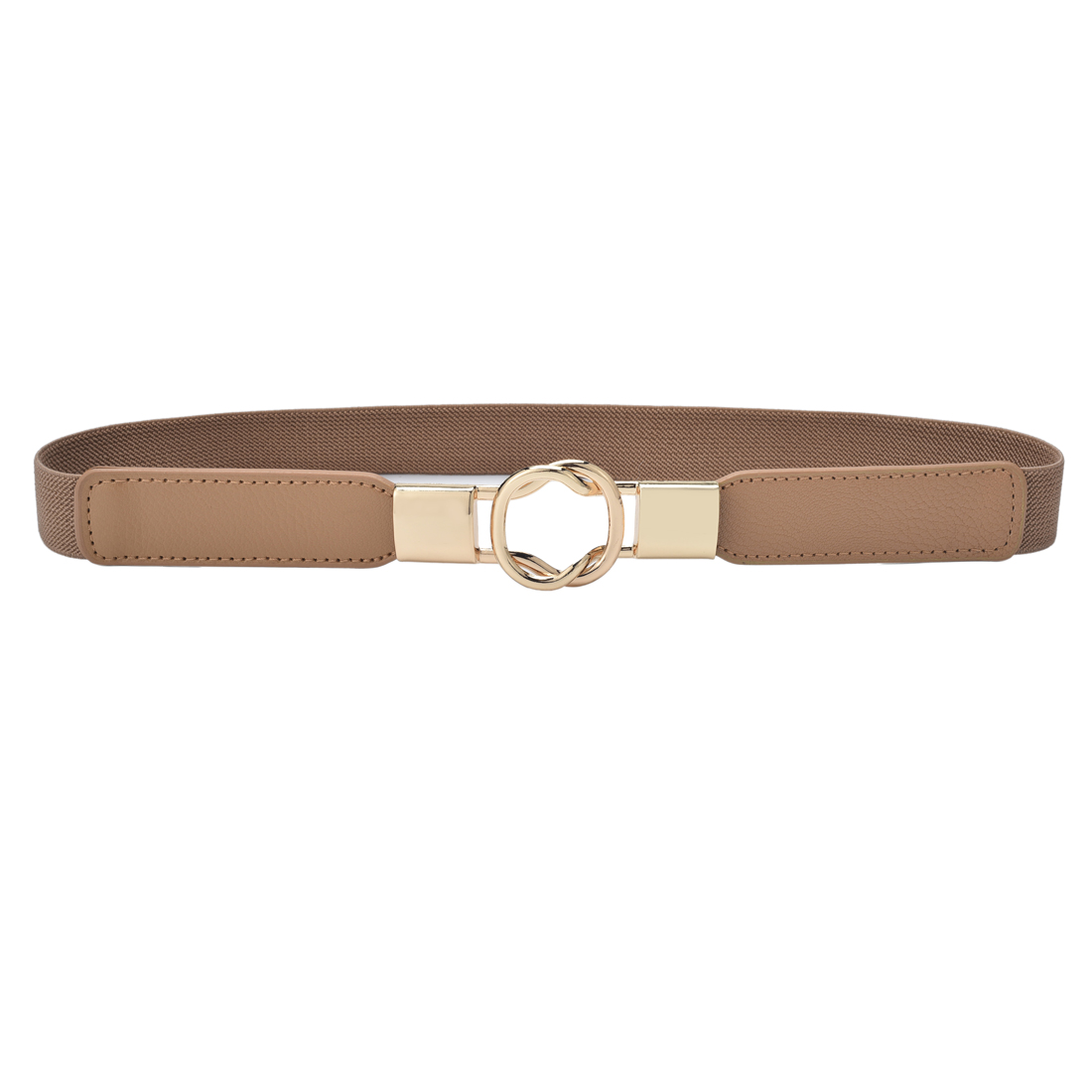 Cinturón elástico flaco para mujer, cinturón fino elástico para vestido, talla grande