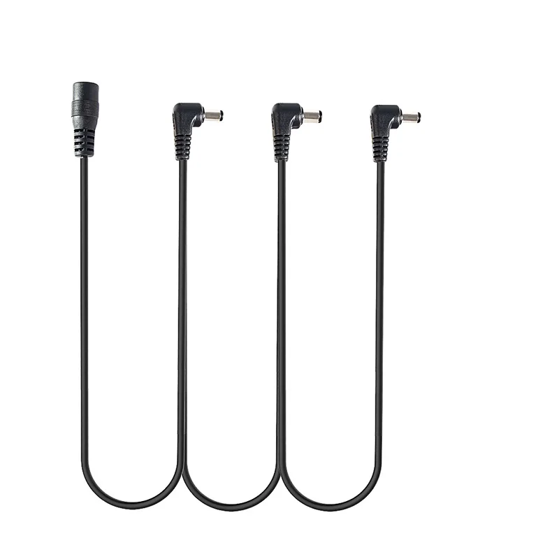 Daisy Chain Cable 1 to 2 3 5 6 8 10 Ways Guitar Effect Pedal Accessory 9V DC Adapter Plug Power Cord