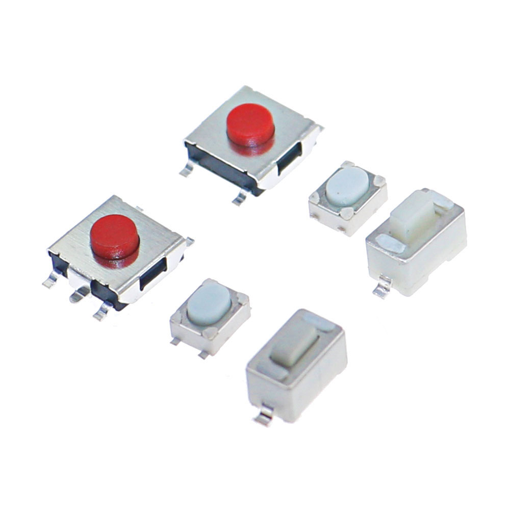 200 Uds. Interruptor de botón táctil de 10 valores teclas de Control remoto de coche botón táctil microinterruptor kit de paquete mixto