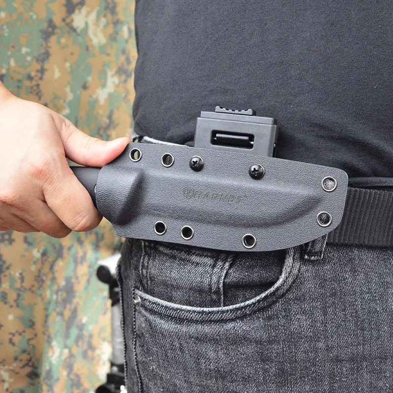 DIY Multi-Function Quick-K Sheath เครื่องมือคลิปคลิปเอวยุทธวิธีกลับคลิปไฟฉายมีดแขนการปรับเปลี่ยนอุปกรณ์เสริม