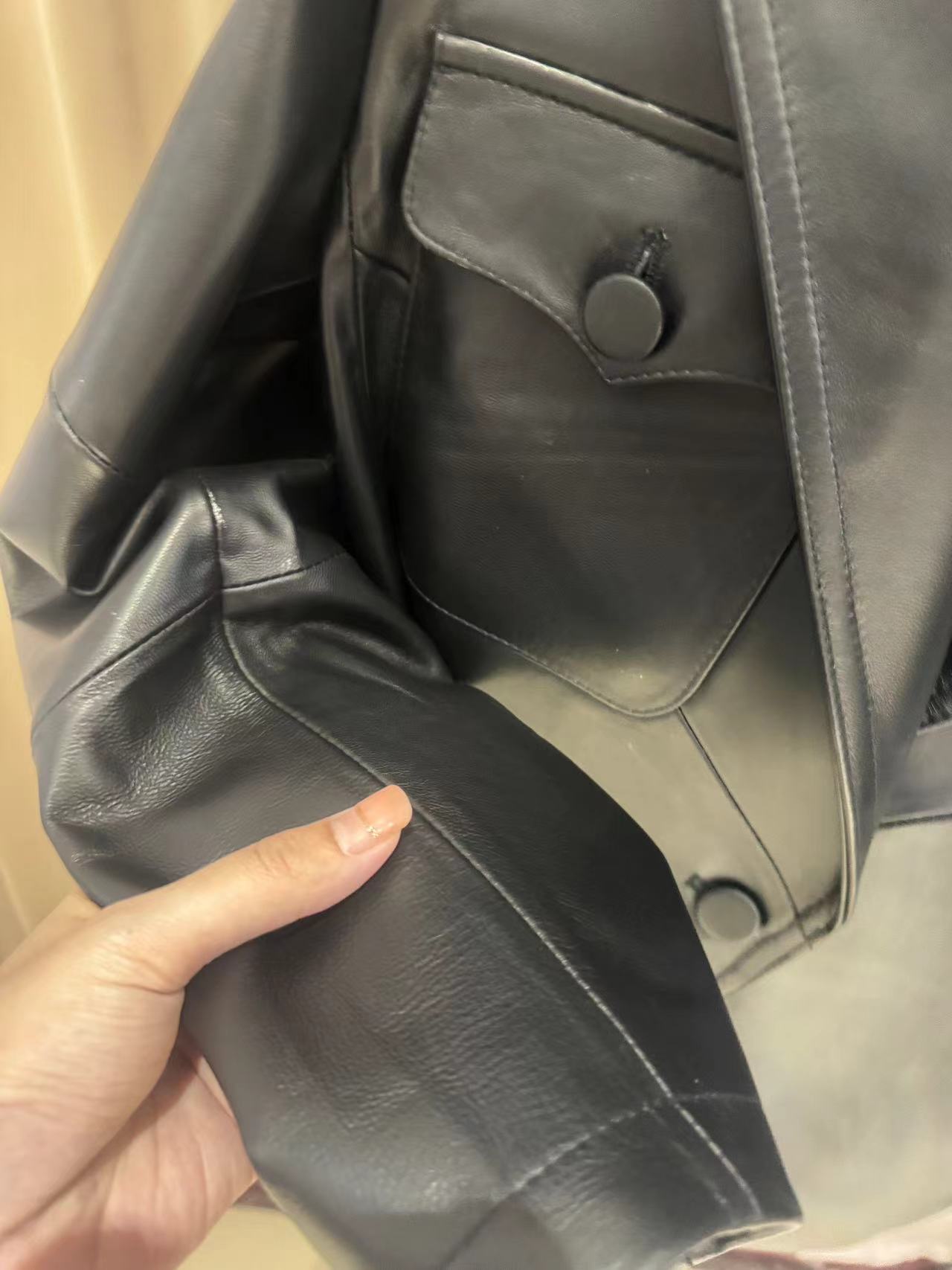 Abrigo de piel de oveja de cuero real y natural para mujer, abrigo de lujo, nueva moda, Otoño, 2024