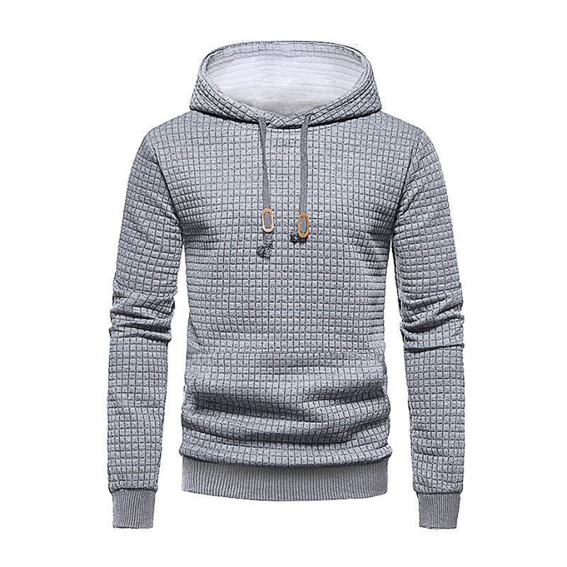 Nuevo jersey con capucha para hombre, suéter informal ajustado de manga larga para hombre, suéter de punto, tops sueltos, ropa deportiva para exteriores para hombre