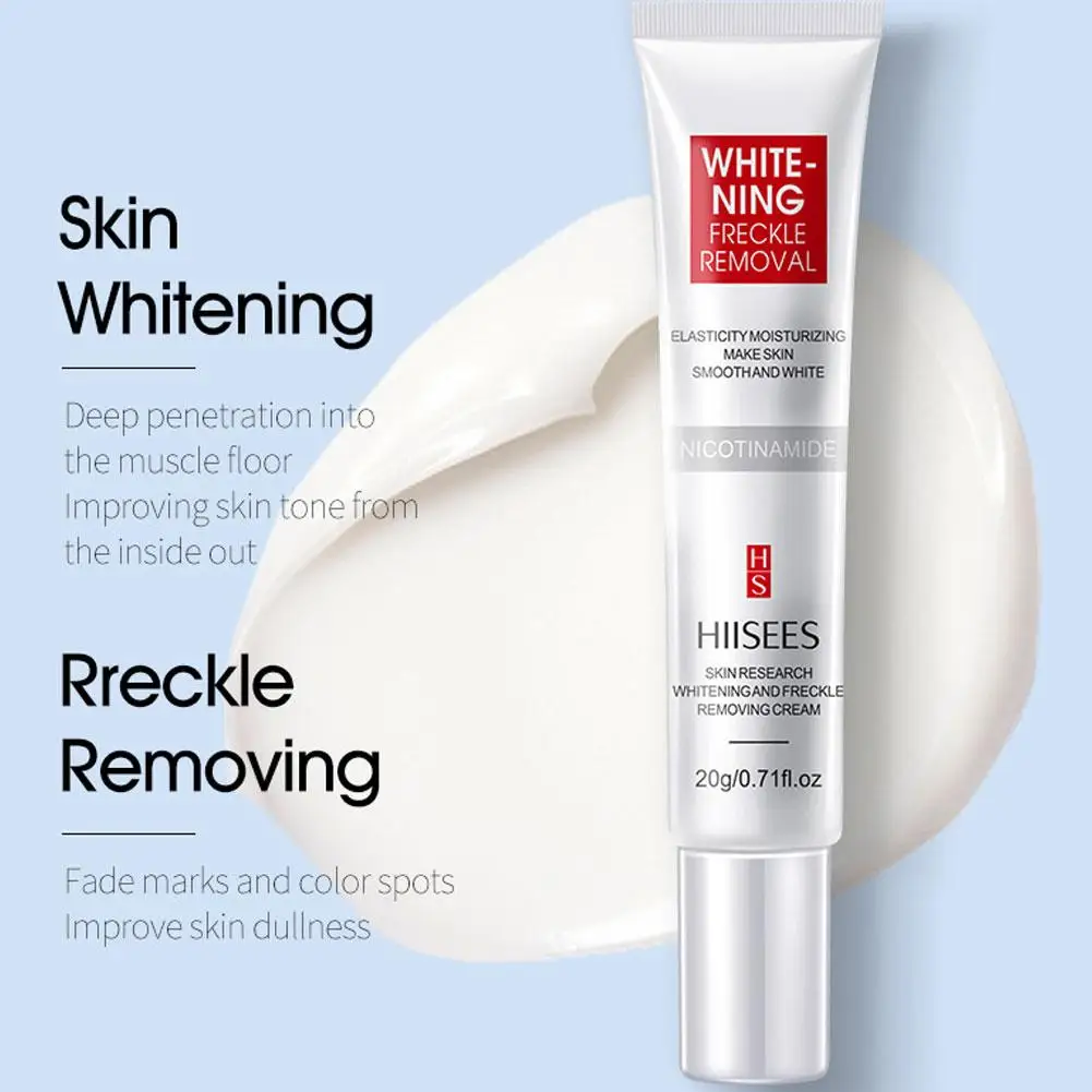 Creme Facial Whiten para Remoção de Sardas, Refirmante e Hidratante, Anti-rugas, Removedor Spot, Soro Facial, Beleza Cuidados com a pele