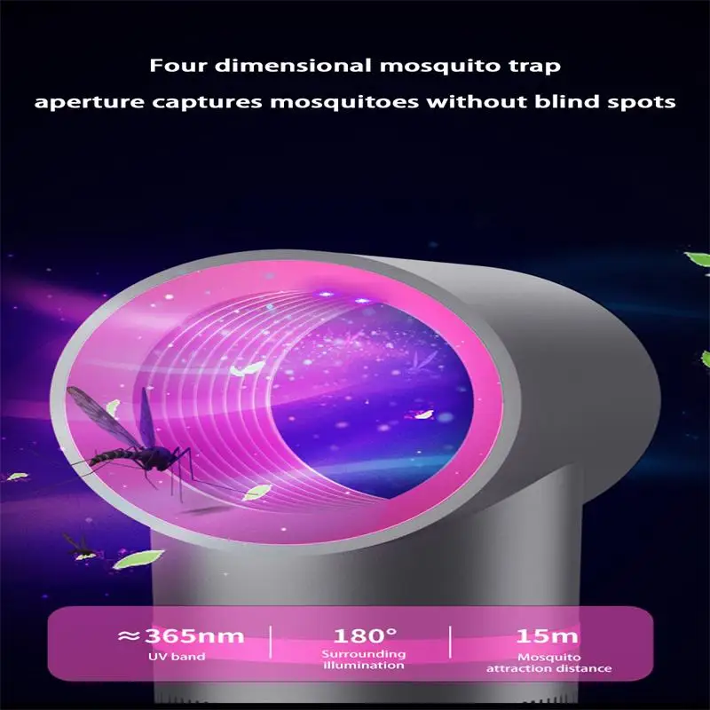 Xiaomi Rechargeable Portable Mosquito Light Physical Trapping Electric Mosquito Trap Mother And Child Can Be Used Mosquito Light
