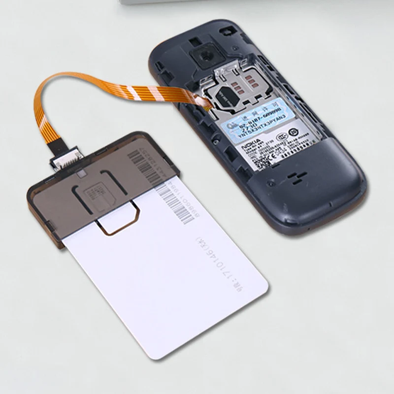 Sim Signal Extend Cable Old Mobile Phone Activation Memory Card Forward Flat Cable Extender Positive Extension Cord for Phones