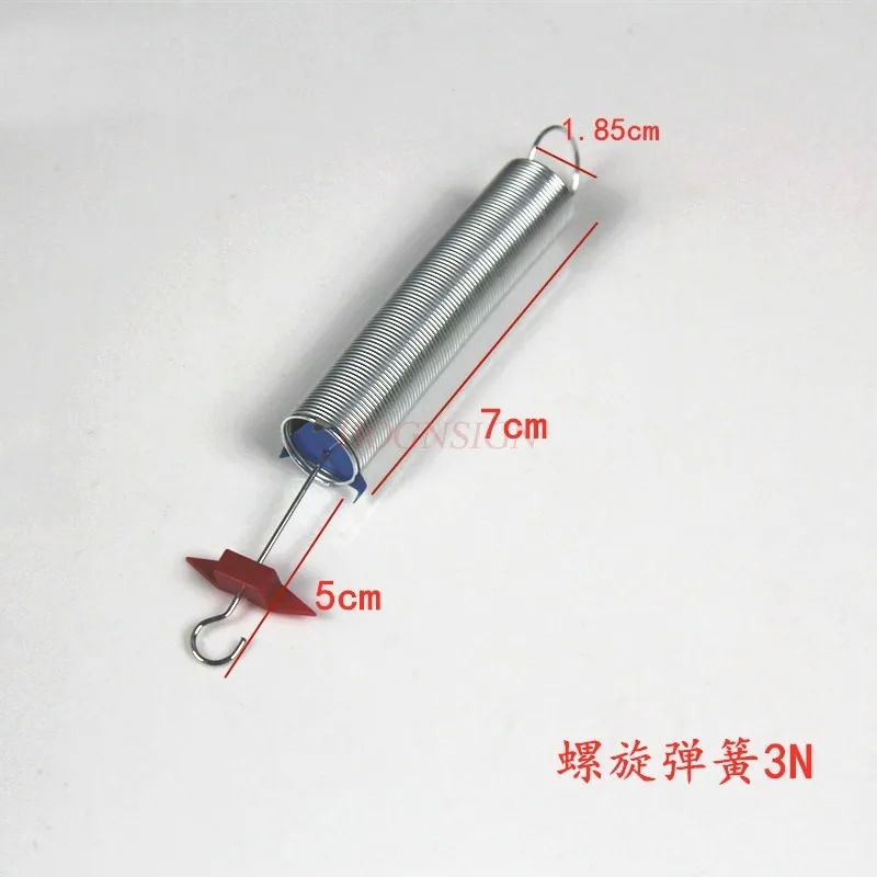 5pcs set spring physical spring instrument physics mechanics teaching instrument Helical spring group Hooke 's law soft