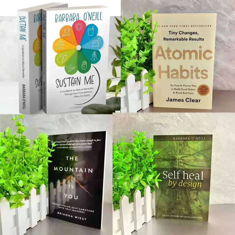 Hot selling book collection: Money Psychology books, Atomic Habits, Changing Thinking, 48 Laws of Power, etc