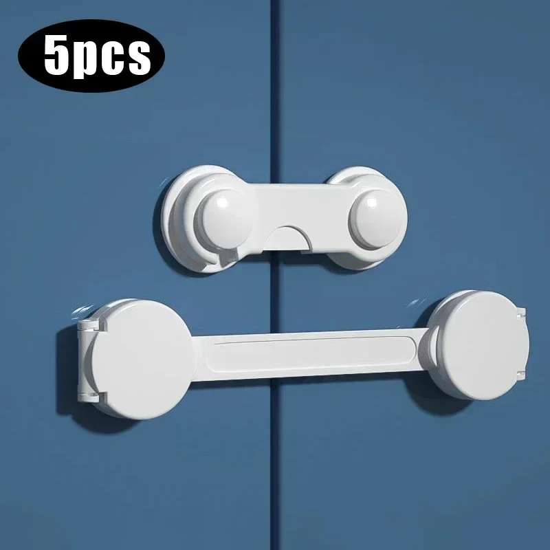 2/5PCS baby proof Schrank Schlösser Multi-funktion Sicherheit Schutz Schlösser Baby Sicherheit Lock Kind Schützen Kühlschrank schloss