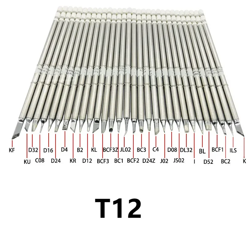 New T12-I BC2 BC3 ILS J02 JL02 D24 T12 Series Replace Soldering Iron Tips For Hakko fx951