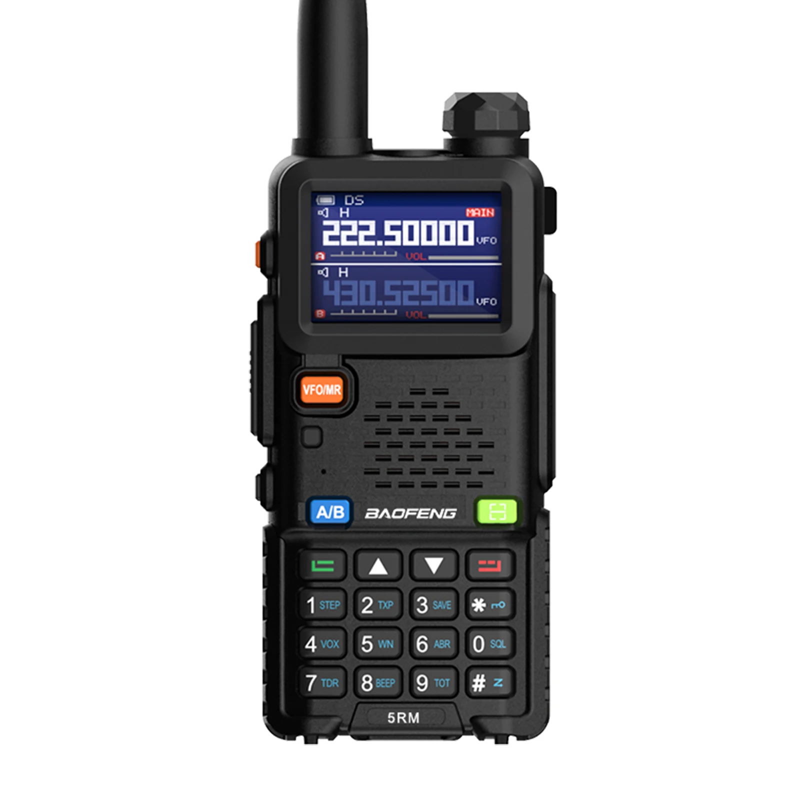 New Baofeng 5RM 8W Type-C Charging Multi Band  Walkie Talkie AM/FM  2500mAh 999CH Two Way Radio UV-5RH Pro