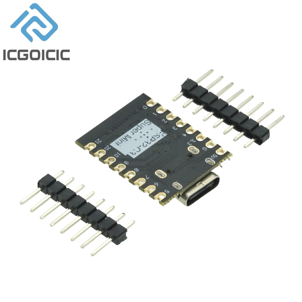 Placa de desarrollo ESP32-C3/ESP32-C6 Placa de desarrollo ESP32 SuperMini Placa de desarrollo ESP32 Wifi Bluetooth