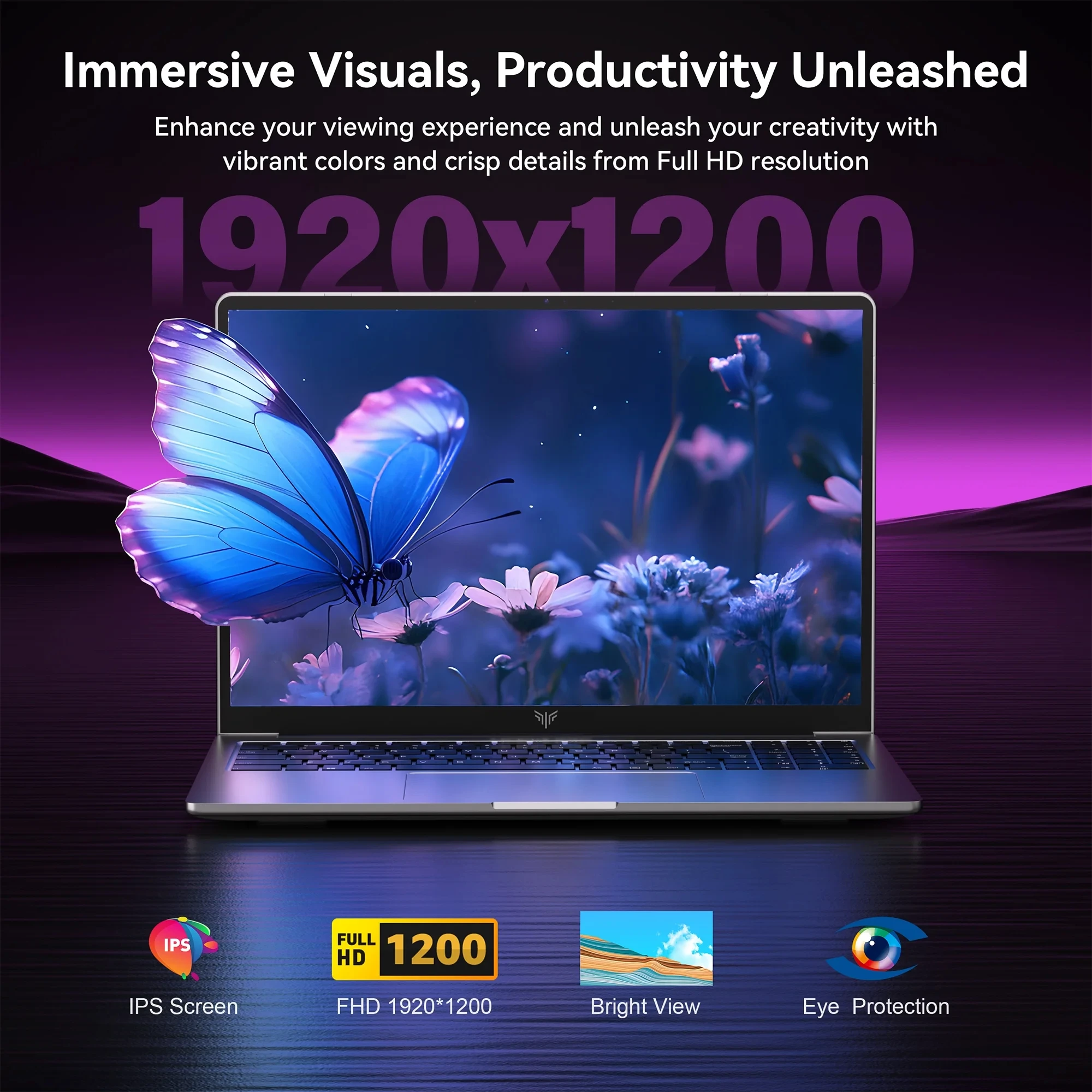 ACEMAGIC AX16 Laptop Intel N97 16 Zoll 16GB LPDDR4 RAM 512GB SSD Leichter Business-Computer Notebook-PC Windows 11 Pro