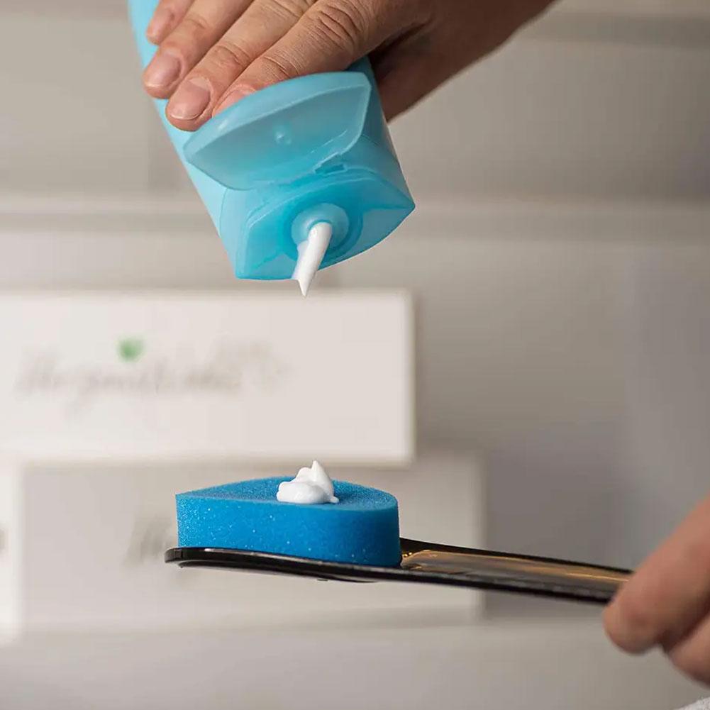 Lotion Applikator Selbst Sonnenschutz und Bräunung zurück Applikator Stick tragbare faltbare streifen freie Sonnenschutz zurück Applikator