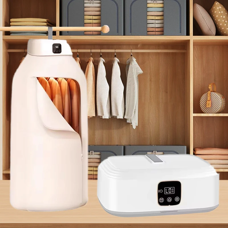 Asciugatrice elettrica piegata Home Smart Remote Control asciugatrice a raggi ultravioletti asciugatrice portatile da viaggio con temporizzazione
