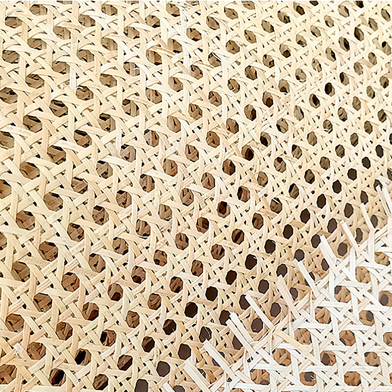 Natural indonésio real rattan vime cana webbing rolo móveis cadeira mesa material de reparo porta do armário teto decoração da parede