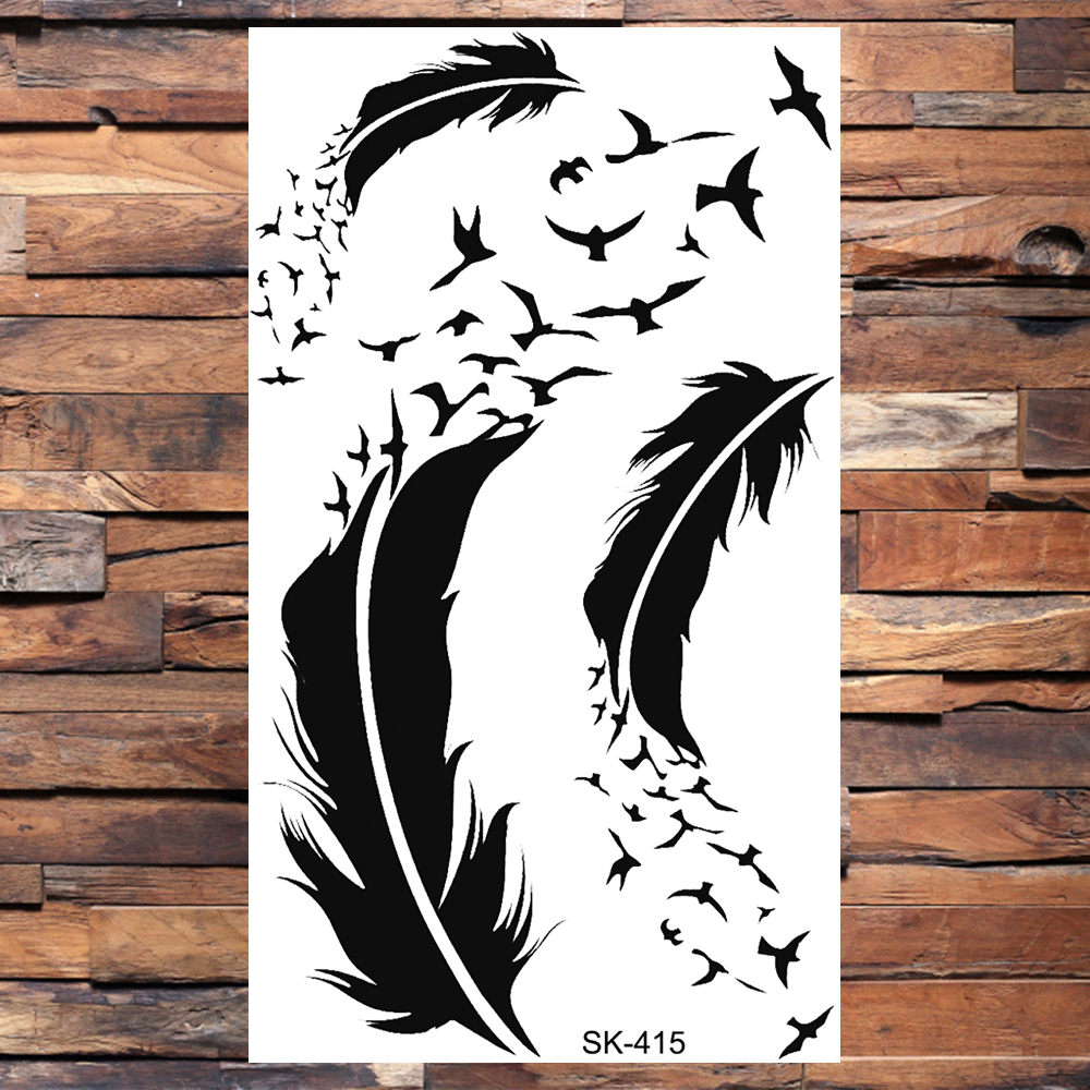 Tatuaje temporal sexual para hombre y mujer, pegatinas impermeables, maquillaje, maquiagem, tatuaje de encaje de murciélago, AQ-062