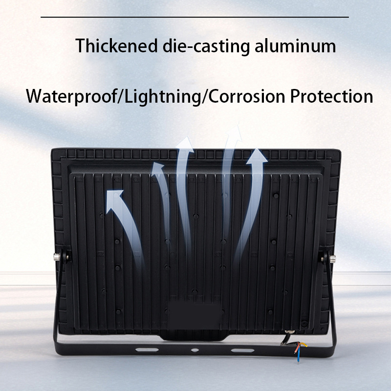 LED フラッドライト 10 ワット 20 ワット 30 ワット 50 ワット 100 ワット AC220V 屋外 IP68 防水リフレクタースポットライト街路灯壁ランプ庭の照明