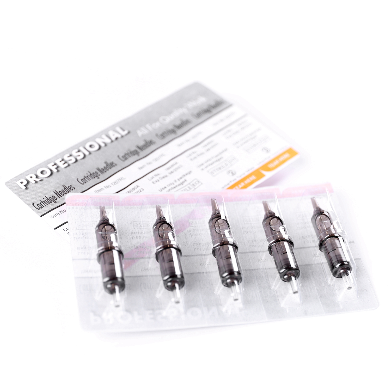 10/20PCS Disposable Tattoo Cartridge Needle Tools Tattoo Needles Round Liner ＆ Magnum(0.35mm needle)RL/RS/RM/M1