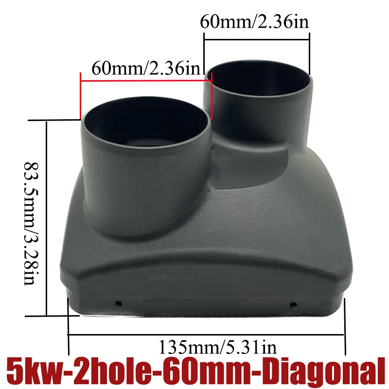 42/60/75/90 ミリメートル空気出口ベントカバー 2KW 5KW 空気ディーゼルパーキングヒーター部品ベバスト Eberspacher 車のトラックバスキャラバン
