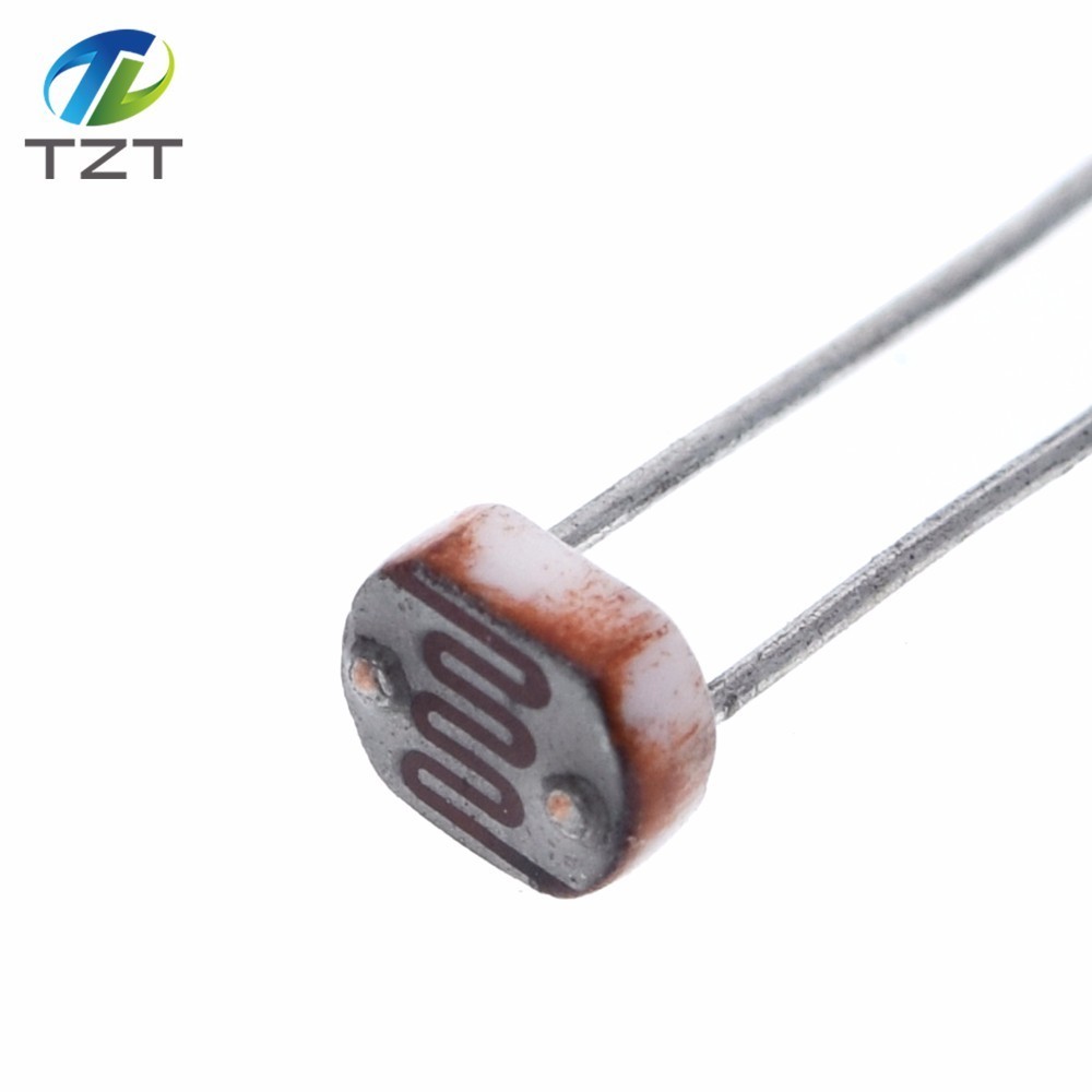 20 pçs ldr photo light resistor sensível fotoelétrico photoresistor 5528 gl5528 5537 5506 5516 5539 5549 para arduino