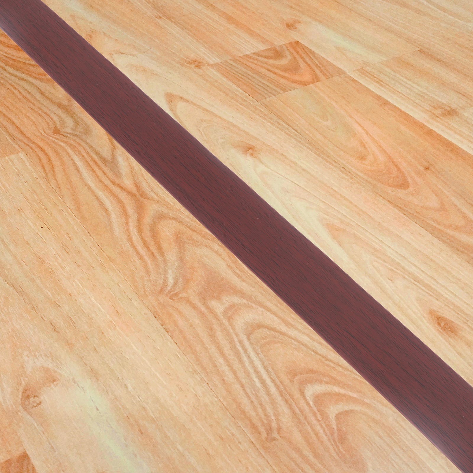 Tira de transição de piso flexível, limiar autoadesivo de 110cm para portas, piso de madeira laminado, reparo de carpete, guarnição, borda de azulejo