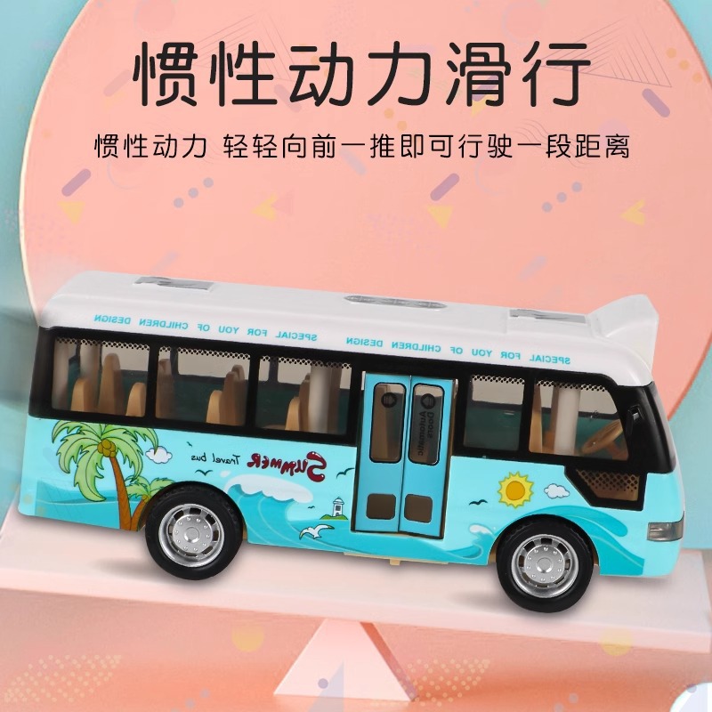 Zabawki Autobusy Szkolne Samochody Odlewane Plastikowe Małe Auta Autobus Miejski Z Dźwiękiem I Podświetleniem Samochody Napędzane Tarcie Zabawki Prezent Dla Dzieci