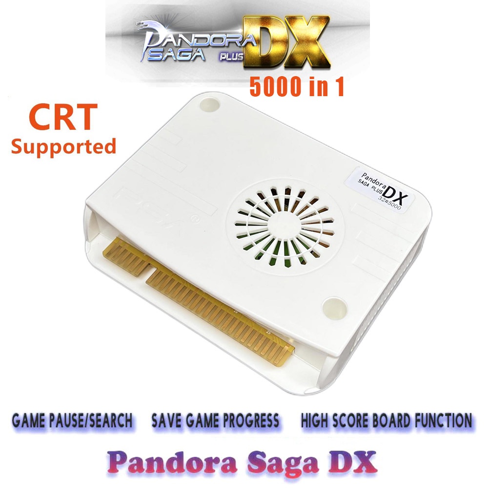 5000 в 1, аркадная игровая консоль Pandora Saga Box DX Plus, материнская плата Jamma, печатная плата, джойстик, машина для кабинета Bartop, HDMI VGA CGA CRT
