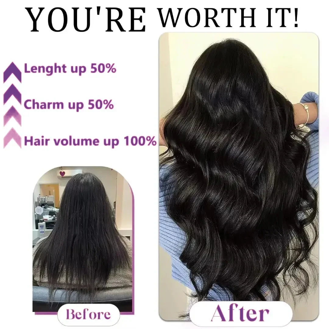 Grampo em extensões de cabelo humano em linha reta cor natural 100% não processado cabeça cheia cabelo virgem brasileiro clipe sem emenda na extensão