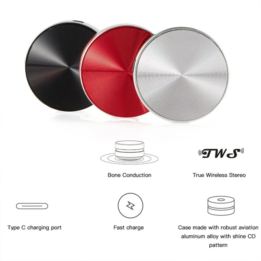 Draadloos Bt Speaker Bot Geleiding Speakers Mini Draagbare Luid Stereogeluid Ingebouwde Mic Klankkast Draagbaar Audio Apparaat