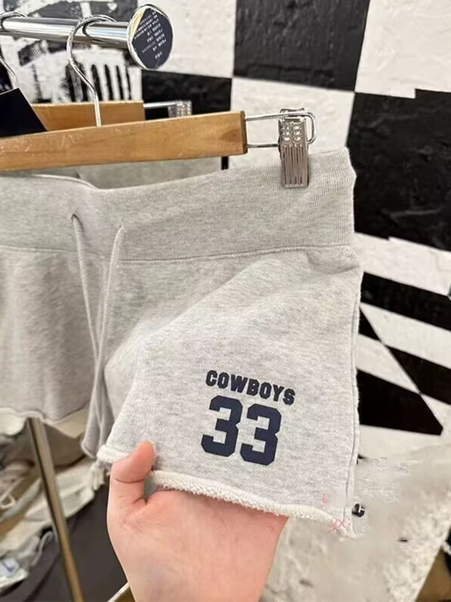 33 padrão impresso feminino verão novo estilo shorts com cordão sexy moda casual doce bonito estilo versátil shorts curtos 2024