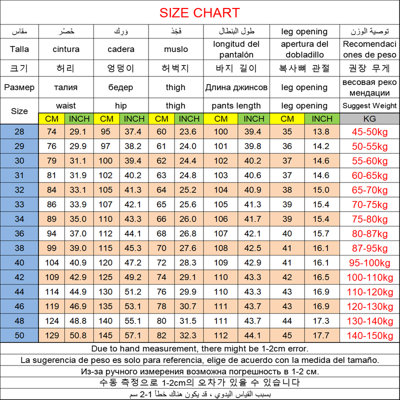 メンズジーンズパンツビッグサイズ 50 高ストレッチデニム生地大きいサイズのパンツ 45-150 キロジーンズ Hombre ワイドレッグジーンズパンタロンオム