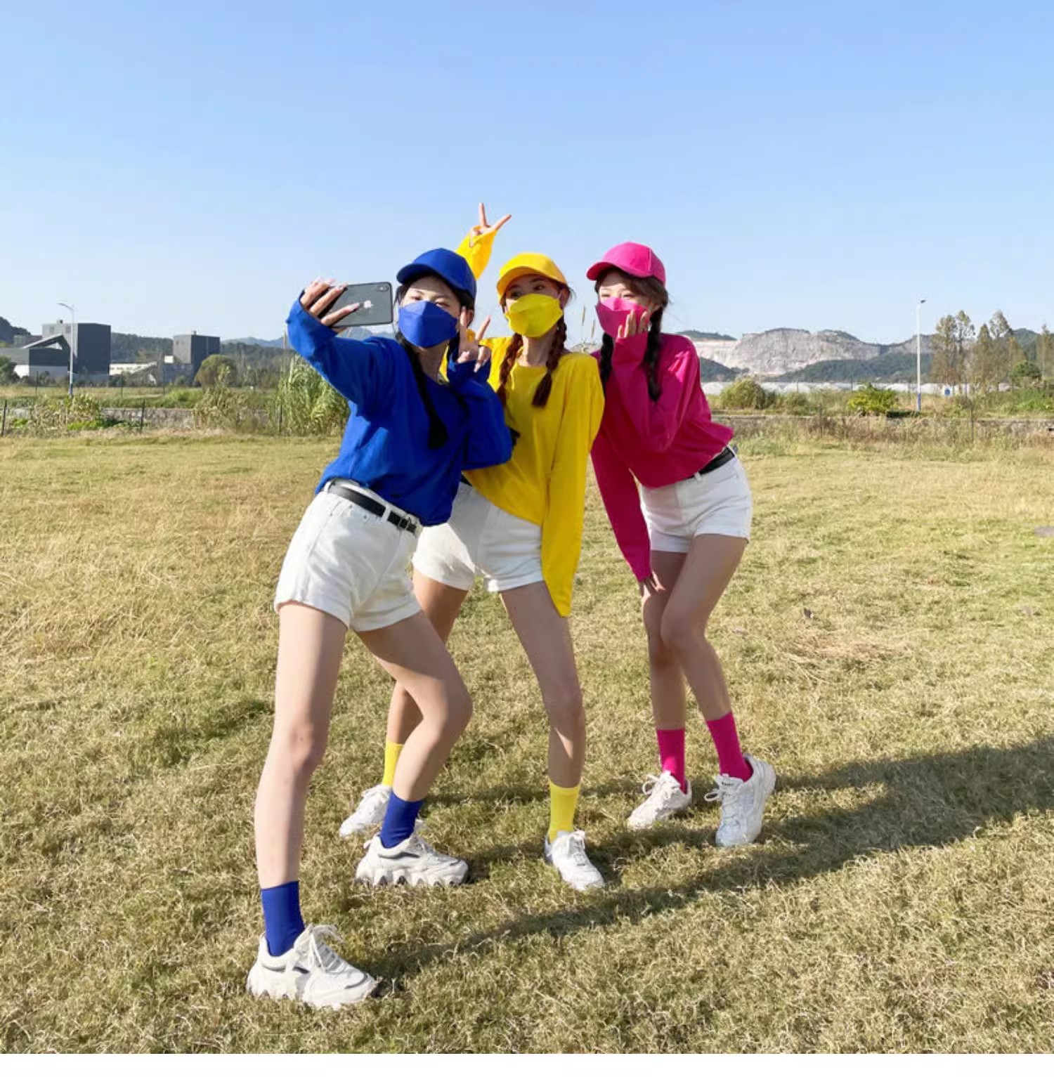 Gorra de béisbol de baile, gorras Snapback informales ajustables para mujeres y hombres, gorra de Hip Hop Unisex, gorra colorida para papá callejero, gorra deportiva Kpop Diy