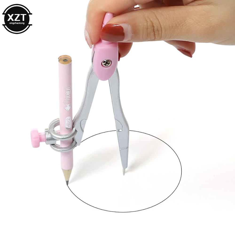 8 pezzi/set set di matite righello geometria matematica studente disegno di cancelleria matematica per materiale scolastico regalo per ragazza ragazzo