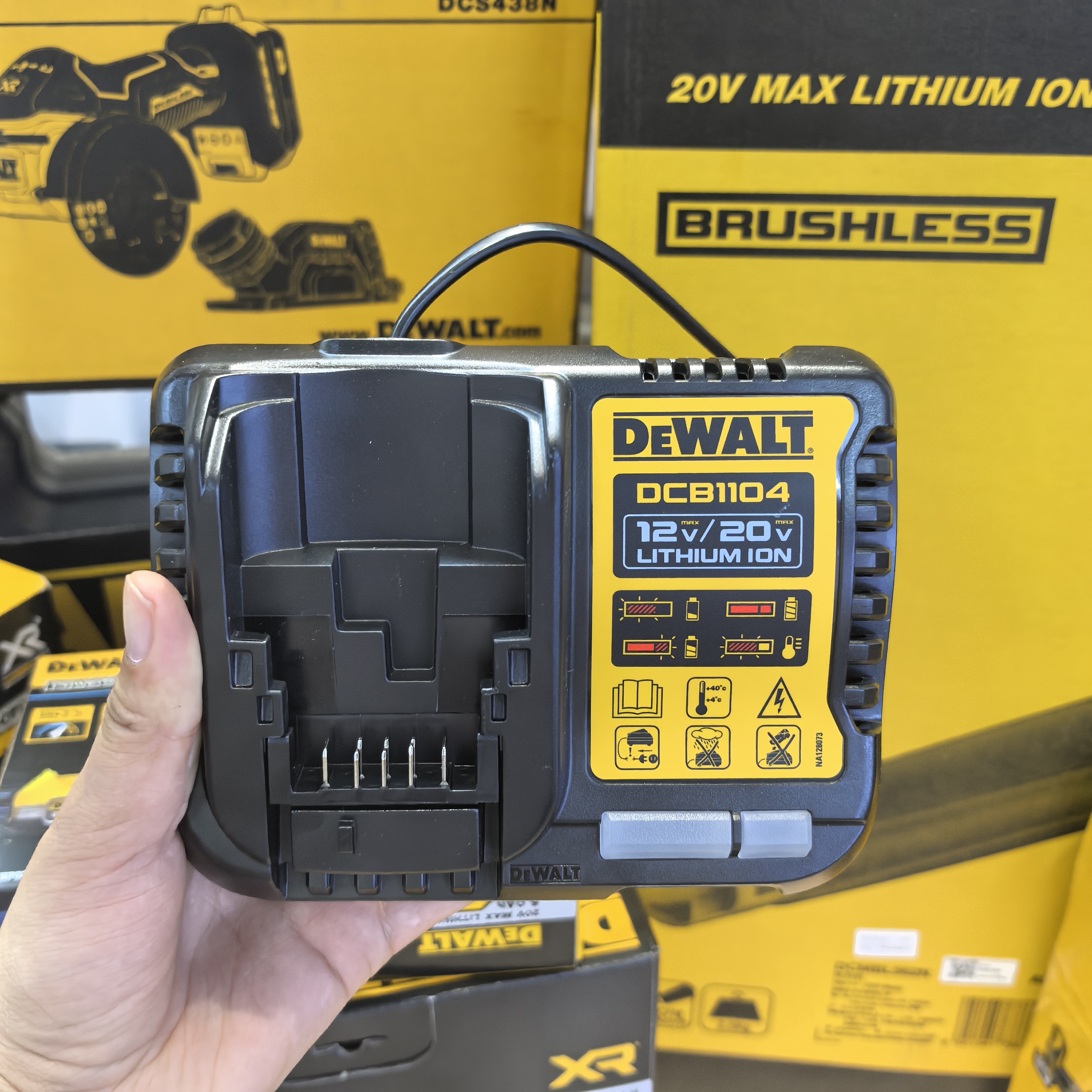 Dewalt 20V 18V Original Charger DCB118 DCB112 DCB115 Fast Charger