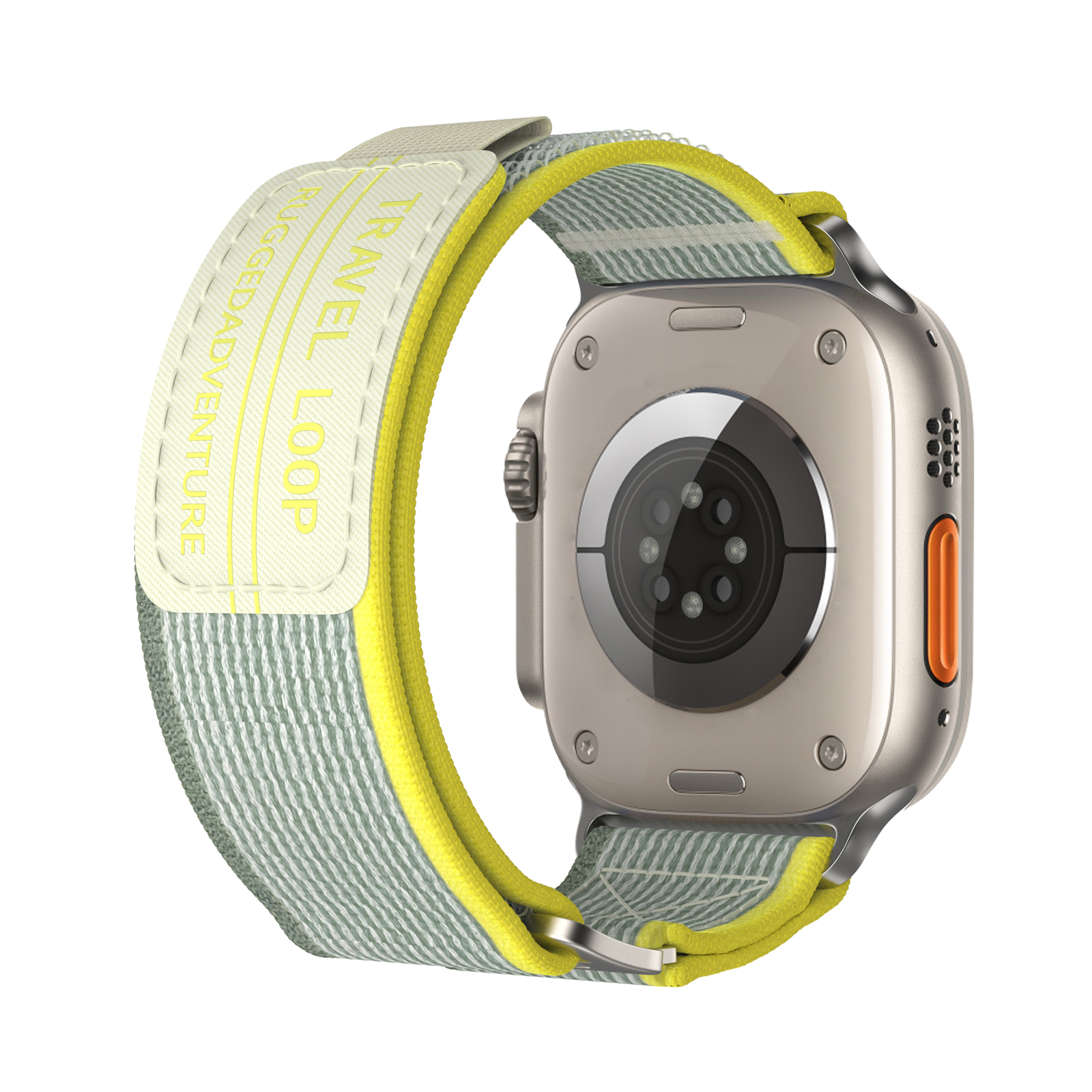 Apple Watch用ナイロンループストラップ,スポーツブレスレット,ウルトラ,49mm, 45mm, 44mm, 42mm, 41mm, 40mm, 38mm,シリーズ9,8,7 6、5、4、3、2、1