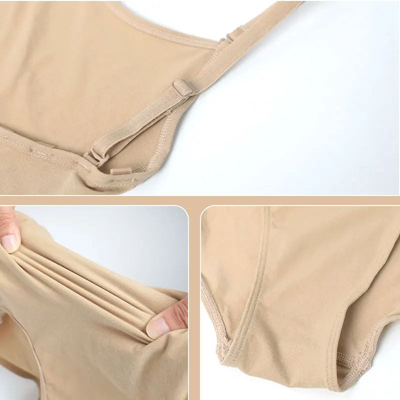 Collant de balé para meninas roupa interior de dança camisola ginástica collant crianças sem mangas dança collant nu emagrecimento bodysuit