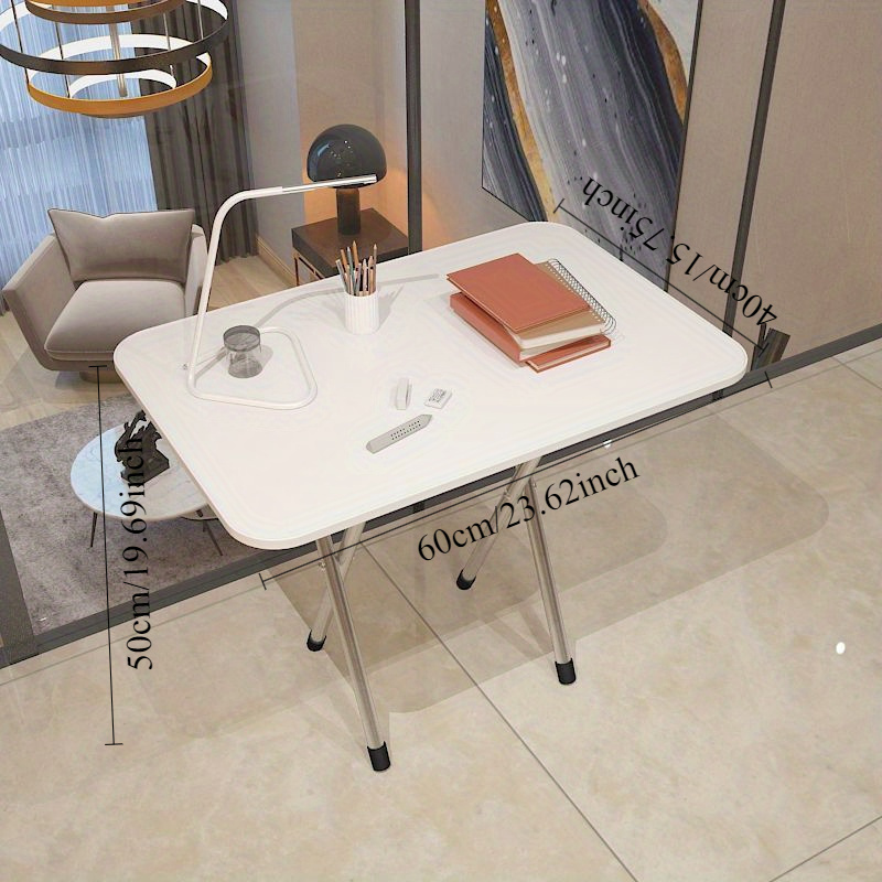 Wielofunkcyjny składany stół - oszczędzający miejsce stół do domu, wynajmu i wystaw, łatwy do przenoszenia stół