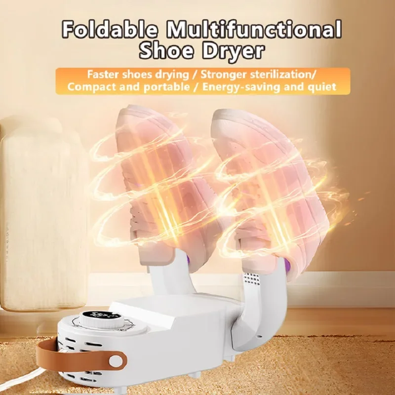 Elektrische schoenendroger Laarsverwarmer Schoen UV Voetlaarzendroger Elimineer geur Sneldrogende laarsverwarmer Deodorant Deodorant Sokkendroger