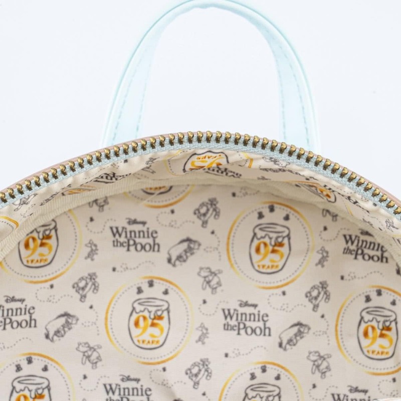Loungefly Disney Winnie the Poof 95th Anniversay Celebration Toss Womens Double Strap Shoulder Bag Purse