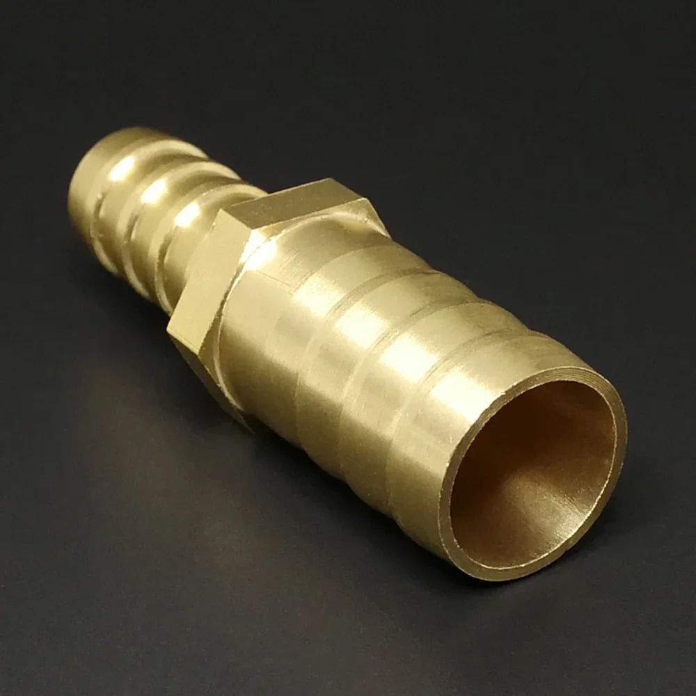 2.5 3 4 5 6 7 8 9 10 12 14 16 19 22 25 32 mm Hose Barb Hosetail Straight Reducer Adapter Transfer Brass Pipe Fitting Water Gas