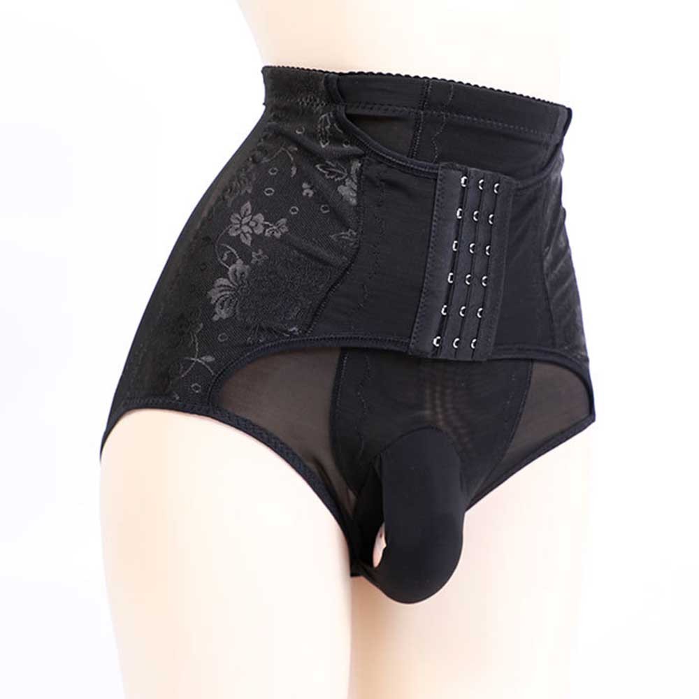 Männer Höschen Korsett Body Shaper Control Sexy Dessous Abnehmen Unterwäsche Hohe Taille Butt Lifter Shapewear Atmungsaktive Unterhose