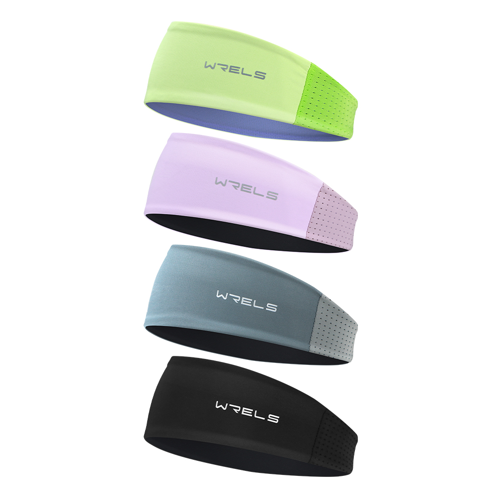 WRELS Diadema Vendaje para el Sudor Deporte Banda para el Cabello Entrenamiento Tenis Fitness Jog Baloncesto Correr Mujeres Hombres Banda para el Sudor