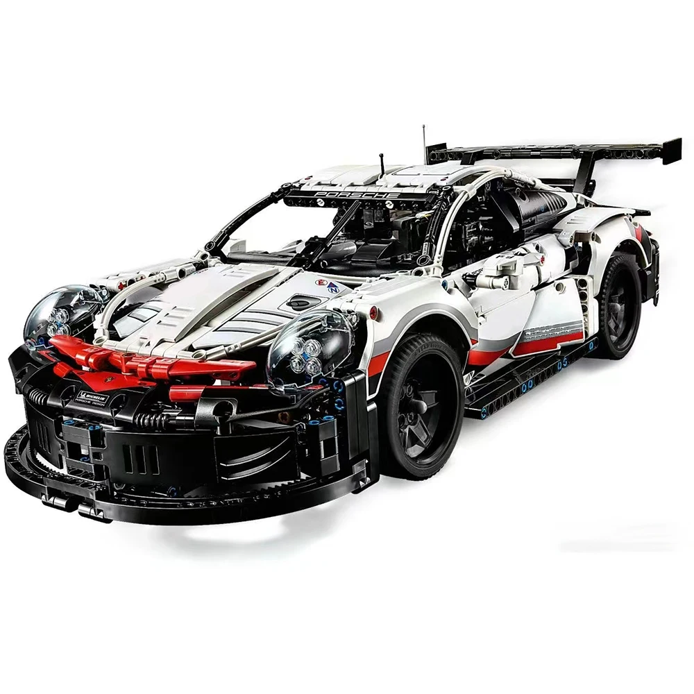 911 RSR 자동차 호환 88009 벽돌 1630 PCS DIY 장난감 크리스마스 선물 생일 선물 도미노 블록 건설 장난감