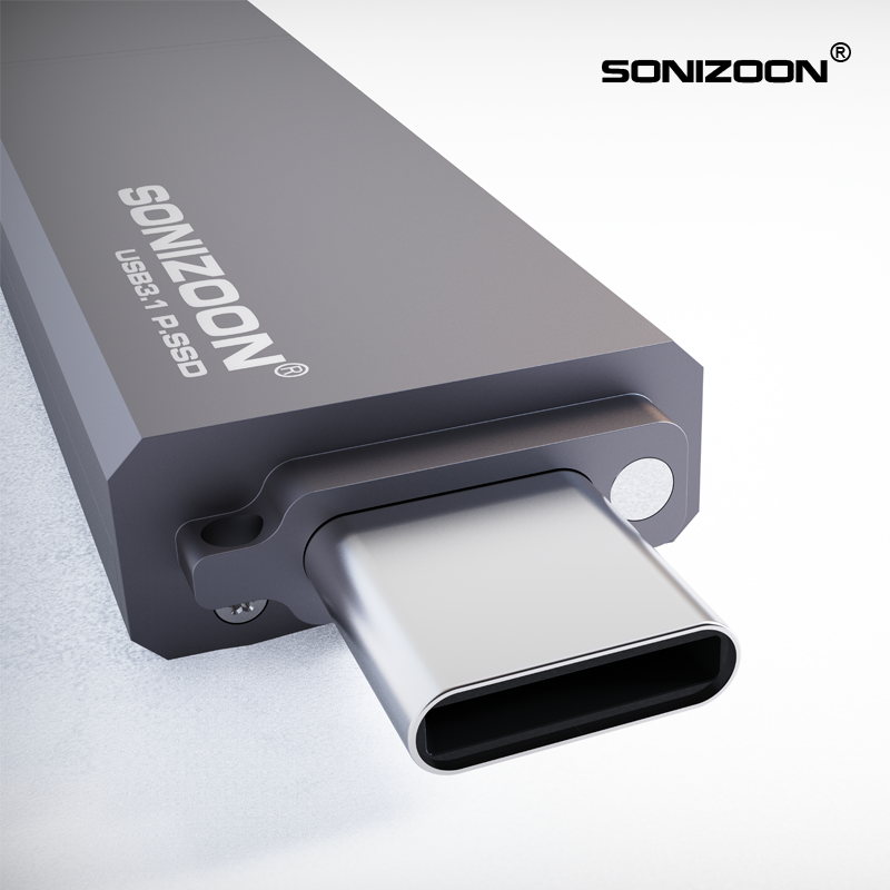 SONIZOON PSSD USB3.1 128/256GB/512GB unidad Flash portátil de estado sólido PC unidad de bolígrafo USB3.0 de estado sólido externa Windows para ir