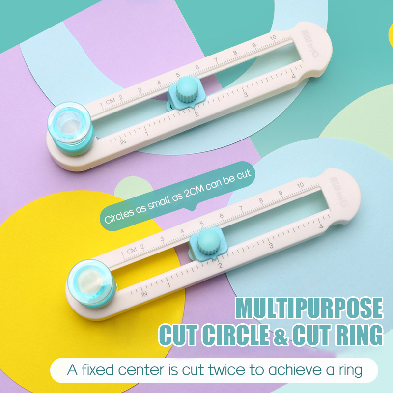 360 조정 가능한 절단 라운드 나이프 저널 사진 원형 커터 스크랩북 커터 원형 종이 스크랩북 카드 커터