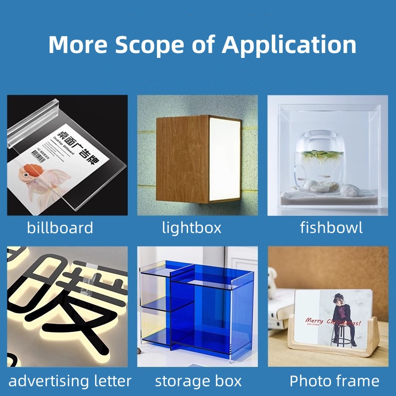 Acrylic Special Glue Transparent For Organic Glass Adhesive PMMA PC Endurance Board ABS Plastic 30 Seconds Quick Drying Adhesive